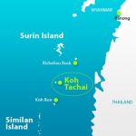 Carte pour se rendre à Koh Tachai