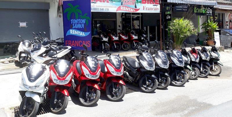 Arnaques en Thaïlande : Location de scooter